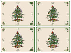 Pimpernel - Placemats / Coasters and Gifts Christmas Tree Placemats S/4 Pimpernel