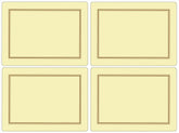 Pimpernel - Placemats / Coasters and Gifts Classic Cream Placemats S/4 Pimpernel