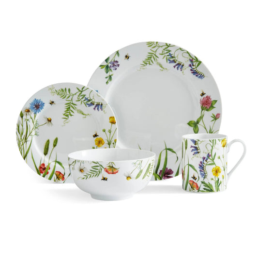 Portmeirion Home 16-PC SET BUMBLE BEE Portmeirion