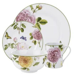Portmeirion Home 16-PC SET ROSES Portmeirion