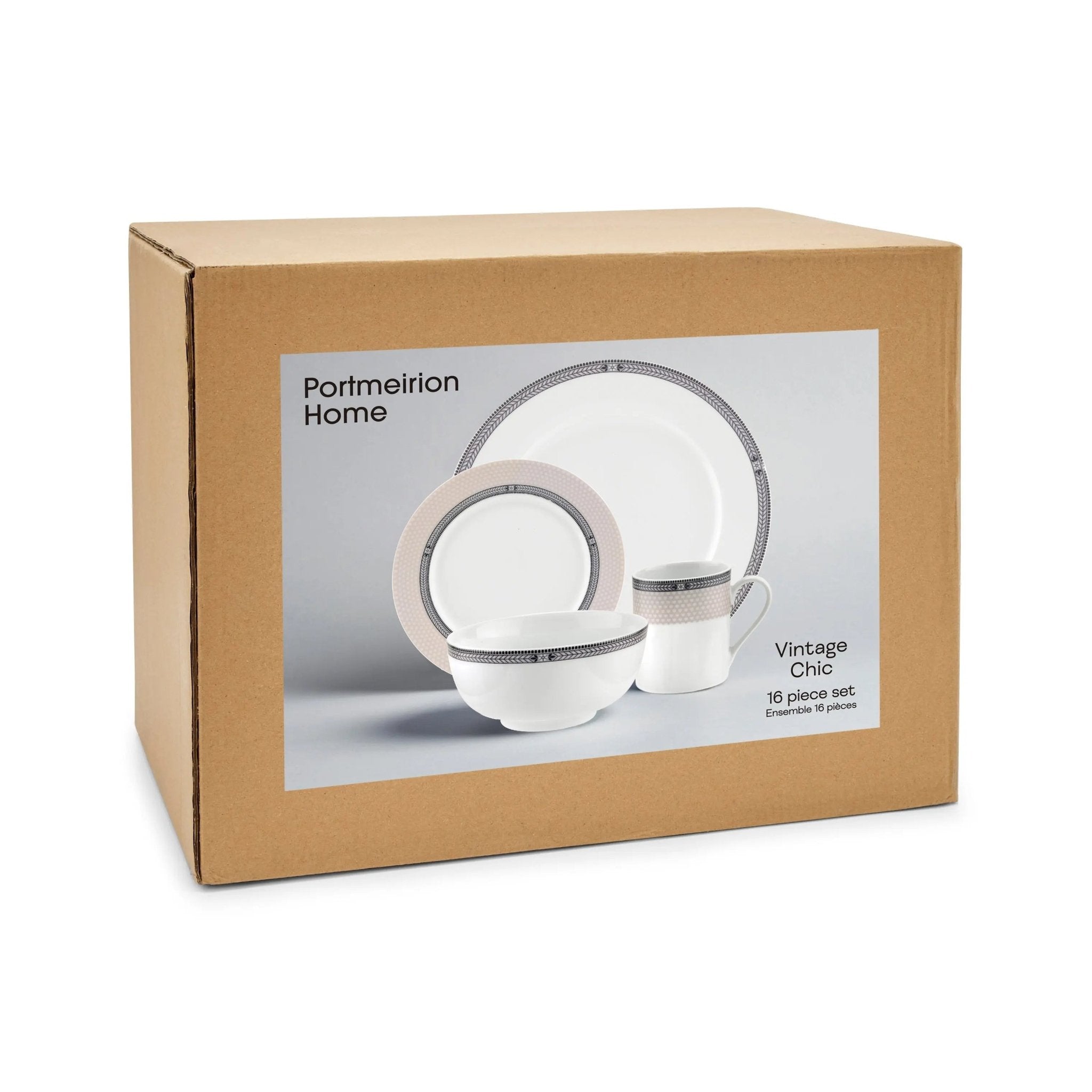 Portmeirion Home 16-PC SET VINTAGE CHIC Portmeirion