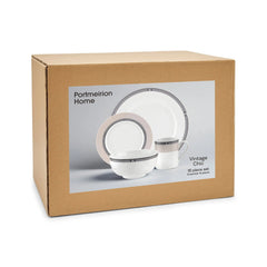 Portmeirion Home 16-PC SET VINTAGE CHIC Portmeirion