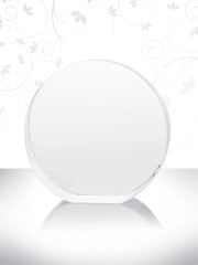 Round Crystal Paperweight Crystal House - RM