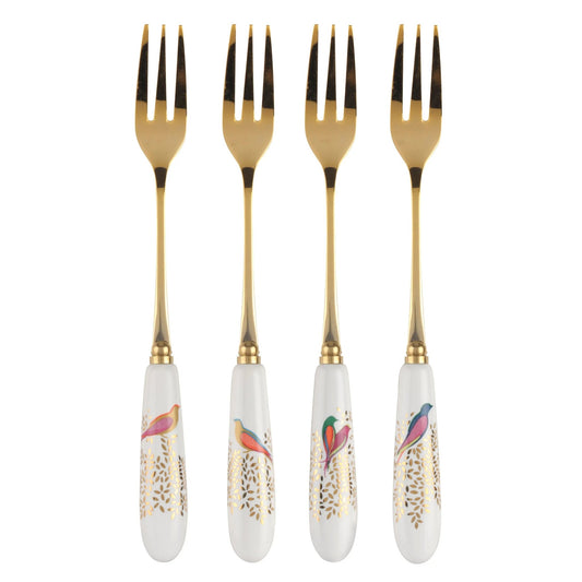 Sara Miller - Chelsea Collection - Cutlery Chelsea Pastry Forks S/4 (Ceramic Handle) Portmeirion