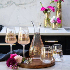 Sara Miller - Chelsea Collection - Glassware GLASS CARAFE Portmeirion