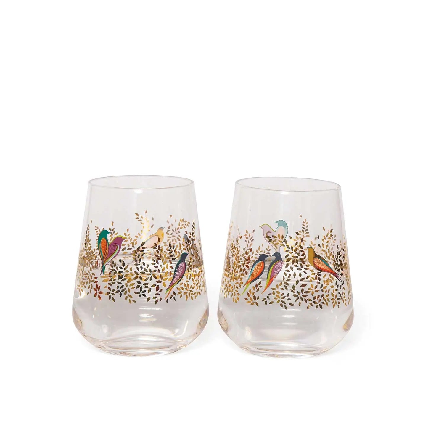 Sara Miller - Chelsea Collection - Glassware TUMBLERS S/2 Portmeirion