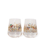 Sara Miller - Chelsea Collection - Glassware TUMBLERS S/2 Portmeirion