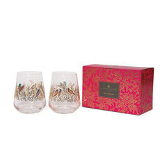 Sara Miller - Chelsea Collection - Glassware TUMBLERS S/2 Portmeirion