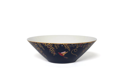 Sara Miller - Chelsea Collection MEDIUM SALAD BOWL - NAVY Portmeirion