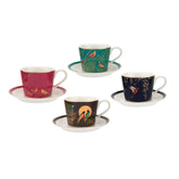 Sara Miller - Chelsea Collection S/4 Espresso Cup & Saucer Portmeirion