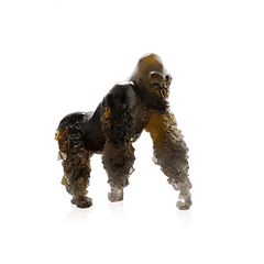 Silverback Gorilla in Amber Grey by Jean-No Daum