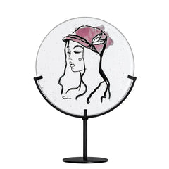 SMÄM Lady Hat with Stand Kosta Boda