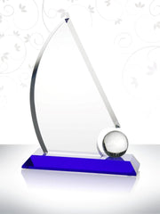 Smooth Sailing Crystal Award Crystal House - RM