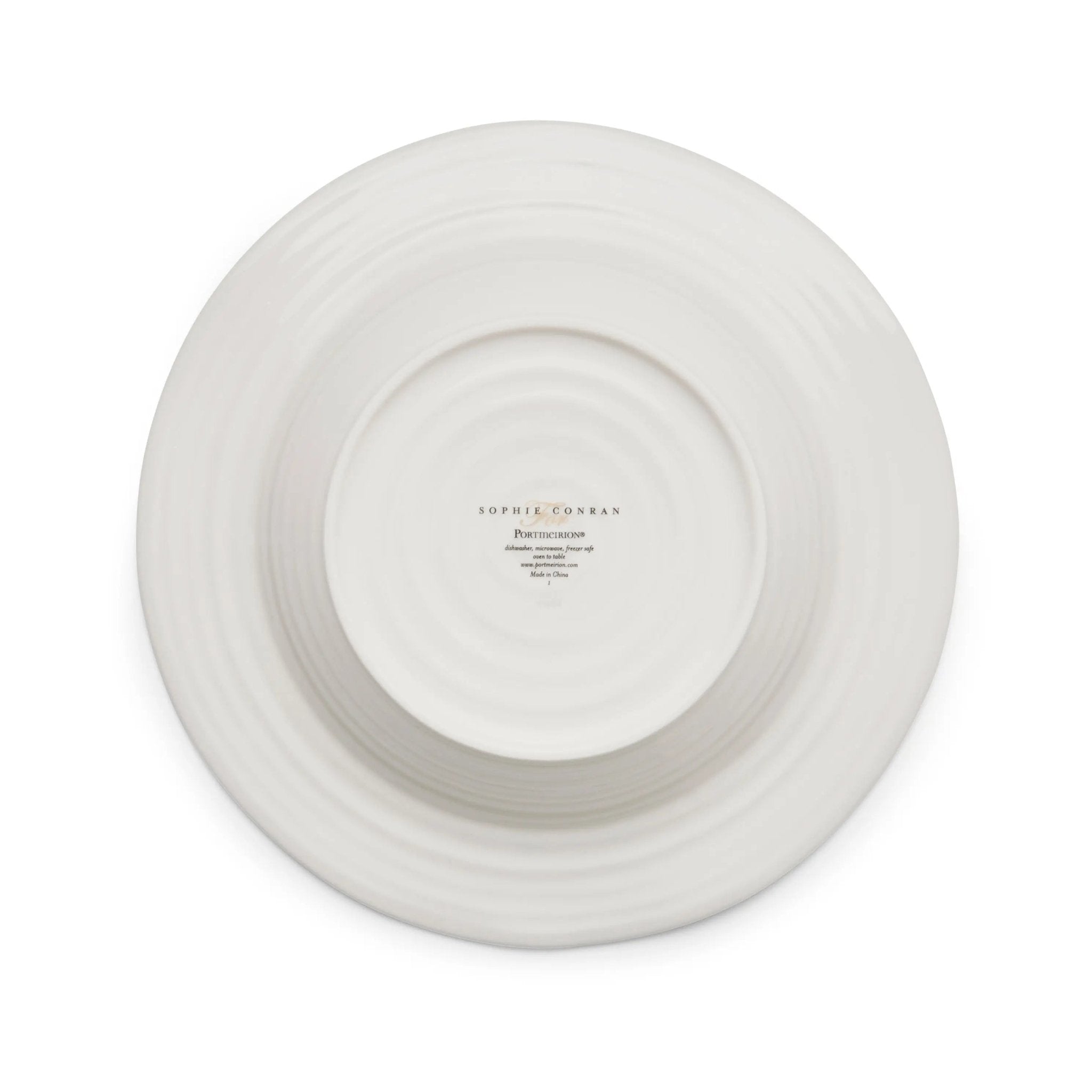 Sophie Conran White - Dinnerware Soup Plate, Rimmed Portmeirion