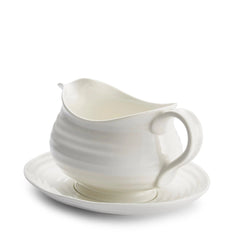 Sophie Conran White - Serveware Gravy Boat & Stand Portmeirion
