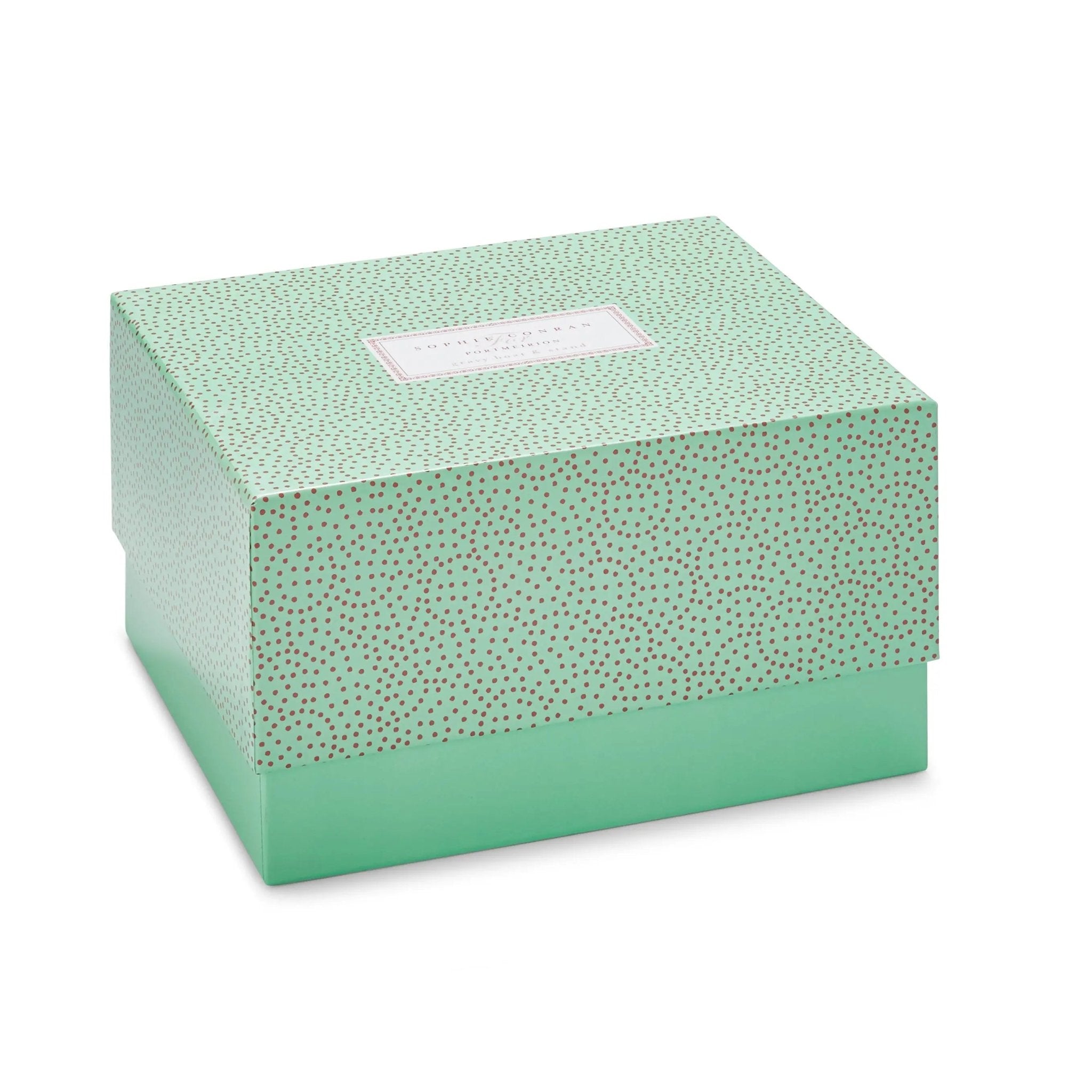 Sophie Conran White - Serveware Gravy Boat & Stand Portmeirion