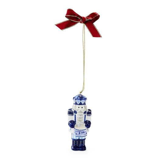Spode Blue Italian Nutcracker Ornament Spode - Crystal House