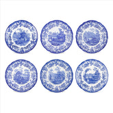 Spode Blue Room Zoological Plates Set of 6 Spode - Crystal House