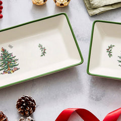 Spode Christmas Tree 3 Piece Nesting Tray Spode - Crystal House