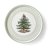 Spode Christmas Tree Polka Dot 13" Lazy Susan Spode - Crystal House