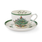 Spode Christmas Tree Teacup & Saucer Spode - Crystal House