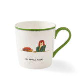 Spode Kit Kemp - Doodles An Apple A Day Mug 12Oz Spode