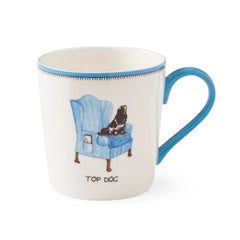 Spode Kit Kemp - Doodles Top Dog 12 Oz Mug Spode