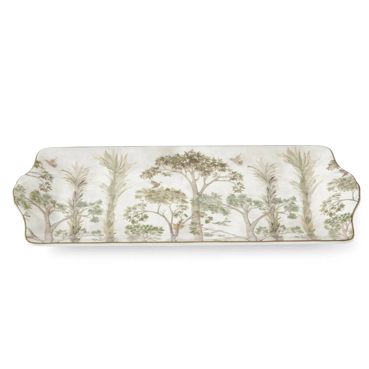 Spode Kit Kemp Tall Trees Sandwich Tray 12'' Spode