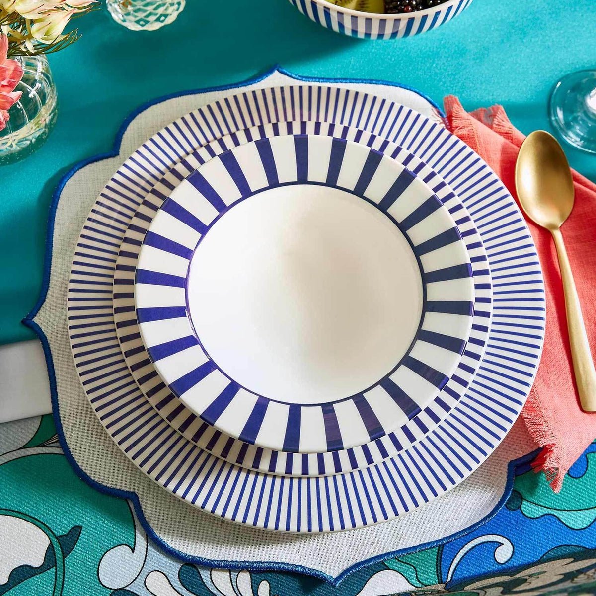 Spode Steccato Cereal bowl Spode - Crystal House