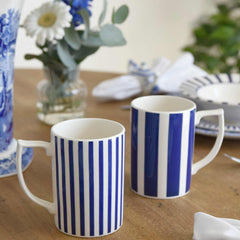 Spode Steccato Narrow Stripe Mug Spode - Crystal House