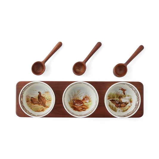 Spode Woodland 7 Piece Condiment Set Spode - Crystal House