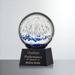 Starburst Glass Award – Luxury Corporate Trophy Crystal House - Crystal House