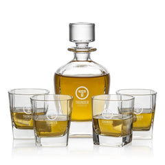 Sterling Decanter & Lid Crystal House