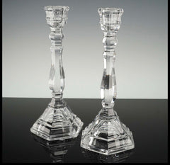 Tiffany & Co. Crystal Candlesticks, Pair Crystal House - Replacements