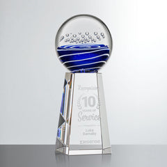 Tranquility Crystal Award – Corporate Recognition Gift crystal edge - Crystal House