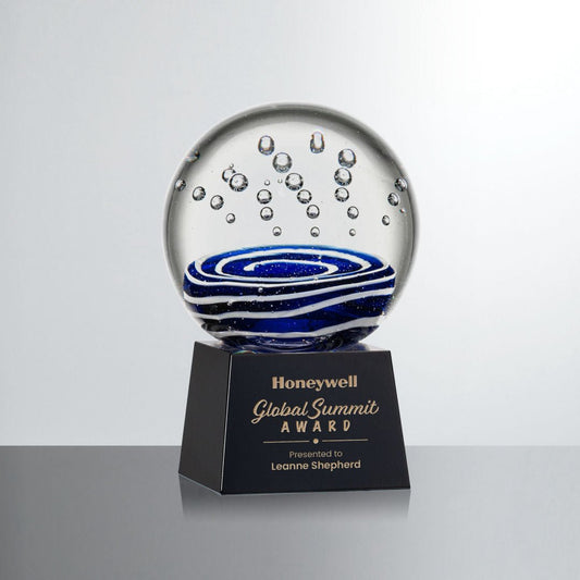 Tranquility Crystal Award – Luxury Corporate Gift crystal edge - Crystal House