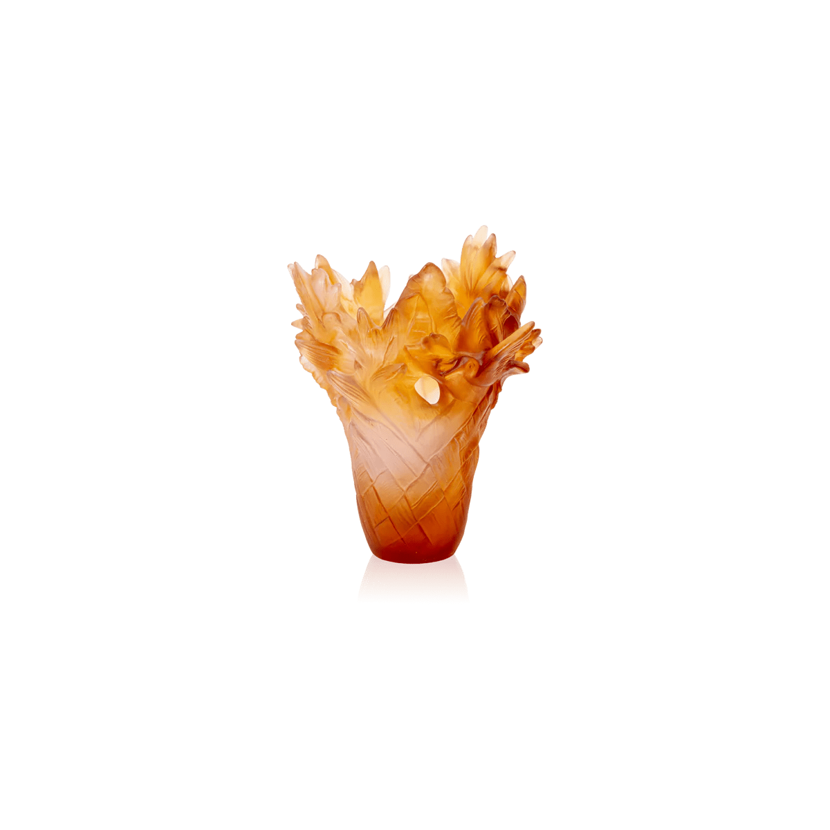 Tressage Paradis Vase Daum - Crystal House