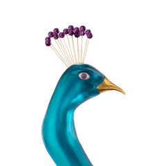 Tropical Peacock by Madeleine van der Knoop Daum