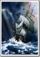 Tropical Storm Sculpture - 2096 Monarch Custom Glass