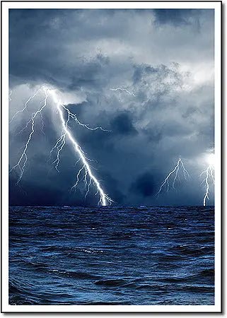 Tropical Storm Sculpture - 2096 Monarch Custom Glass