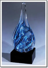Tropical Storm Sculpture - 2096 Monarch Custom Glass