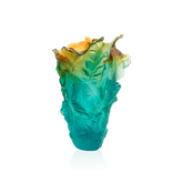 Tropical Voyage Vase Daum - Crystal House