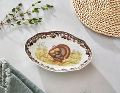 Turkey Pickle Dish Spode