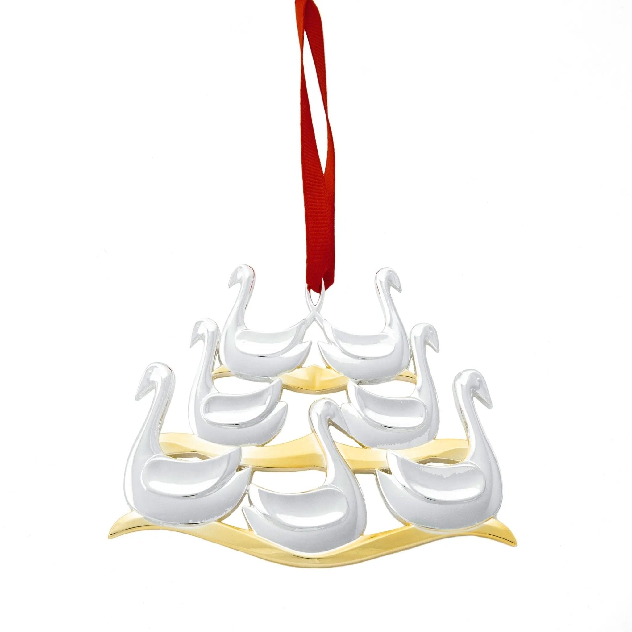 Twelve Days of Christmas: Sevens Swans a Swimming Ornament Nambé