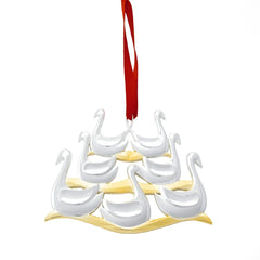 Twelve Days of Christmas: Sevens Swans a Swimming Ornament Nambé