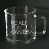 US Army "Be All You Can Be" Slogan Warm Beverage Mug Crystal House