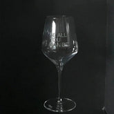 US Army slogan 'Be all you can be' wine glass Crystal House