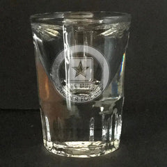 US Army soldier for life - shot glass Crystal House