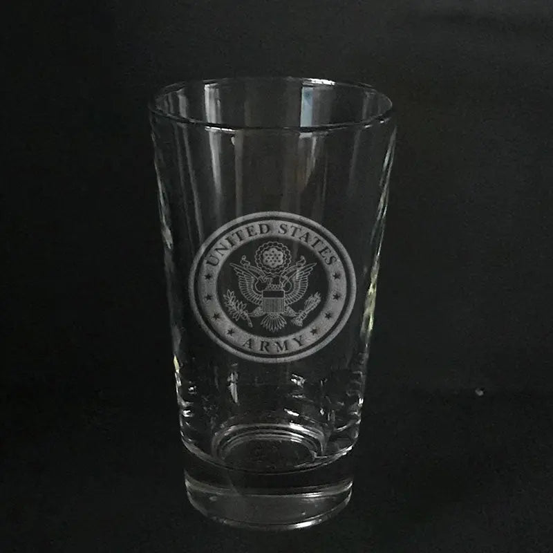 US Army Symbol - pint glass