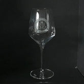 US Army Symbol - Wine Glass Crystal House